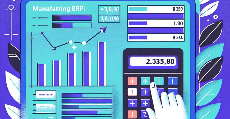  制造业ERP投入产出比计算：多久能回本？  